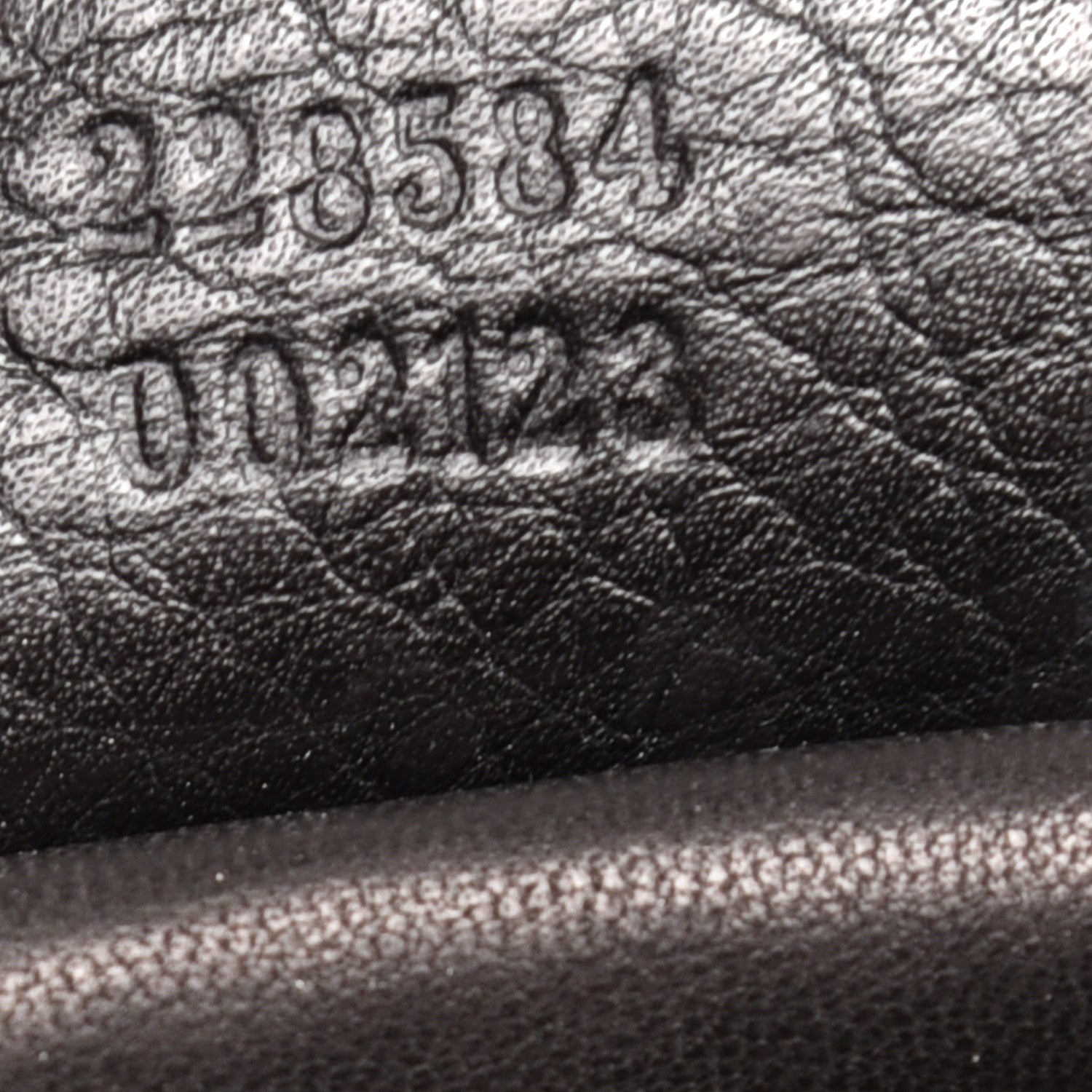 Gucci Pebbled Calfskin Medium Icon Bit Shoulder Bag Black 6 of 9