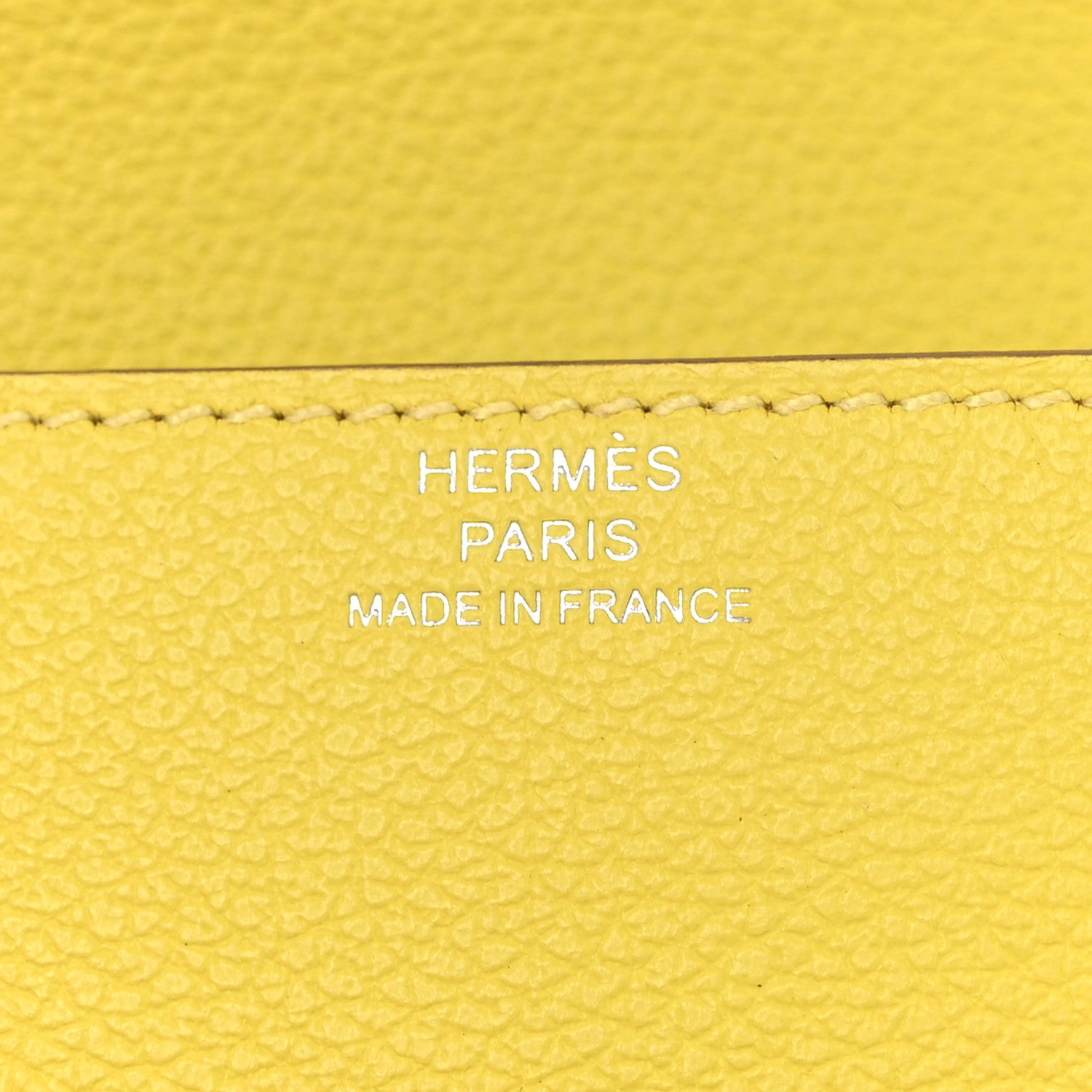 Hermes Evercolor Roulis Slim Wallet Lime 7 of 9