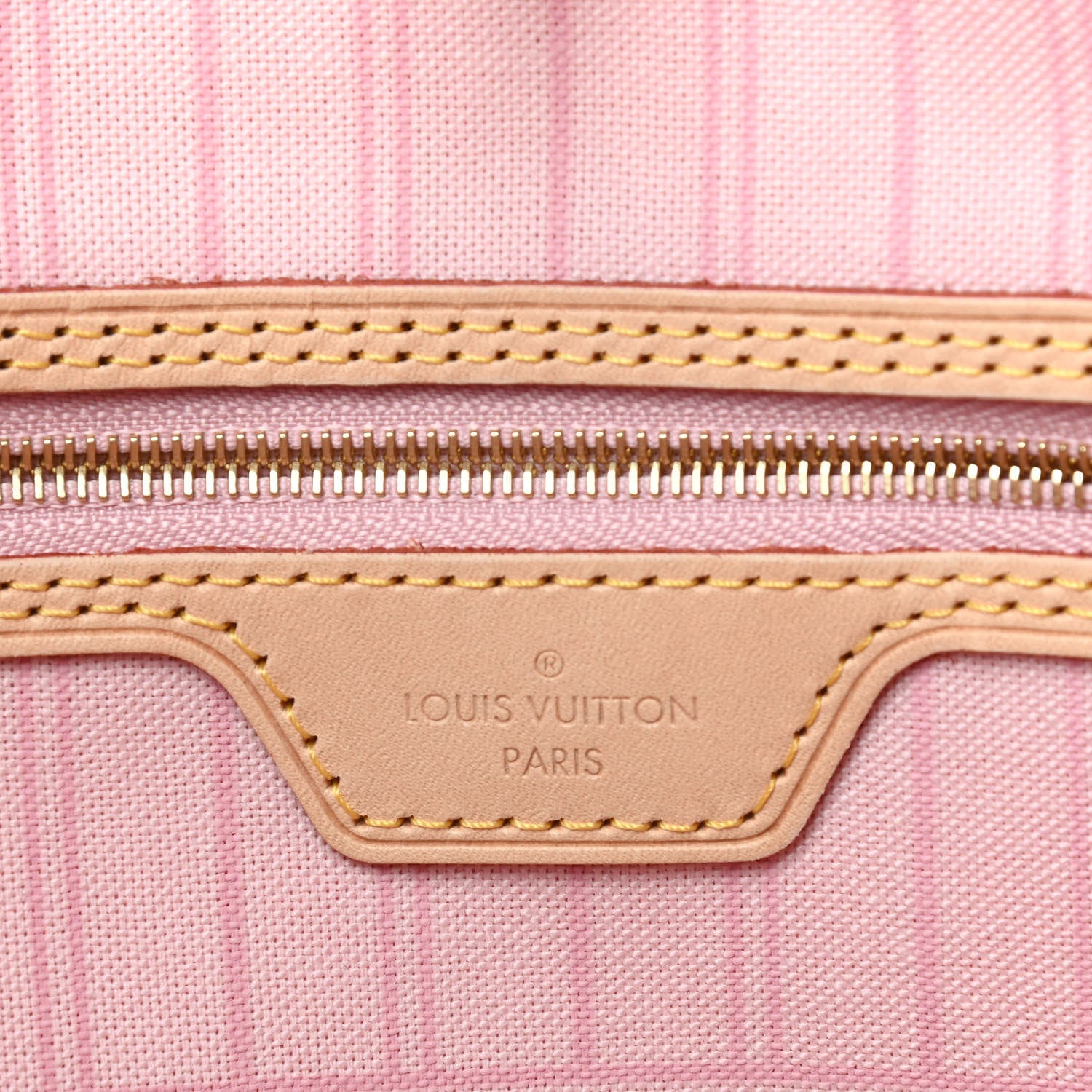 Louis Vuitton Damier Azur Neo Neverfull MM Rose Ballerine 6 of 8
