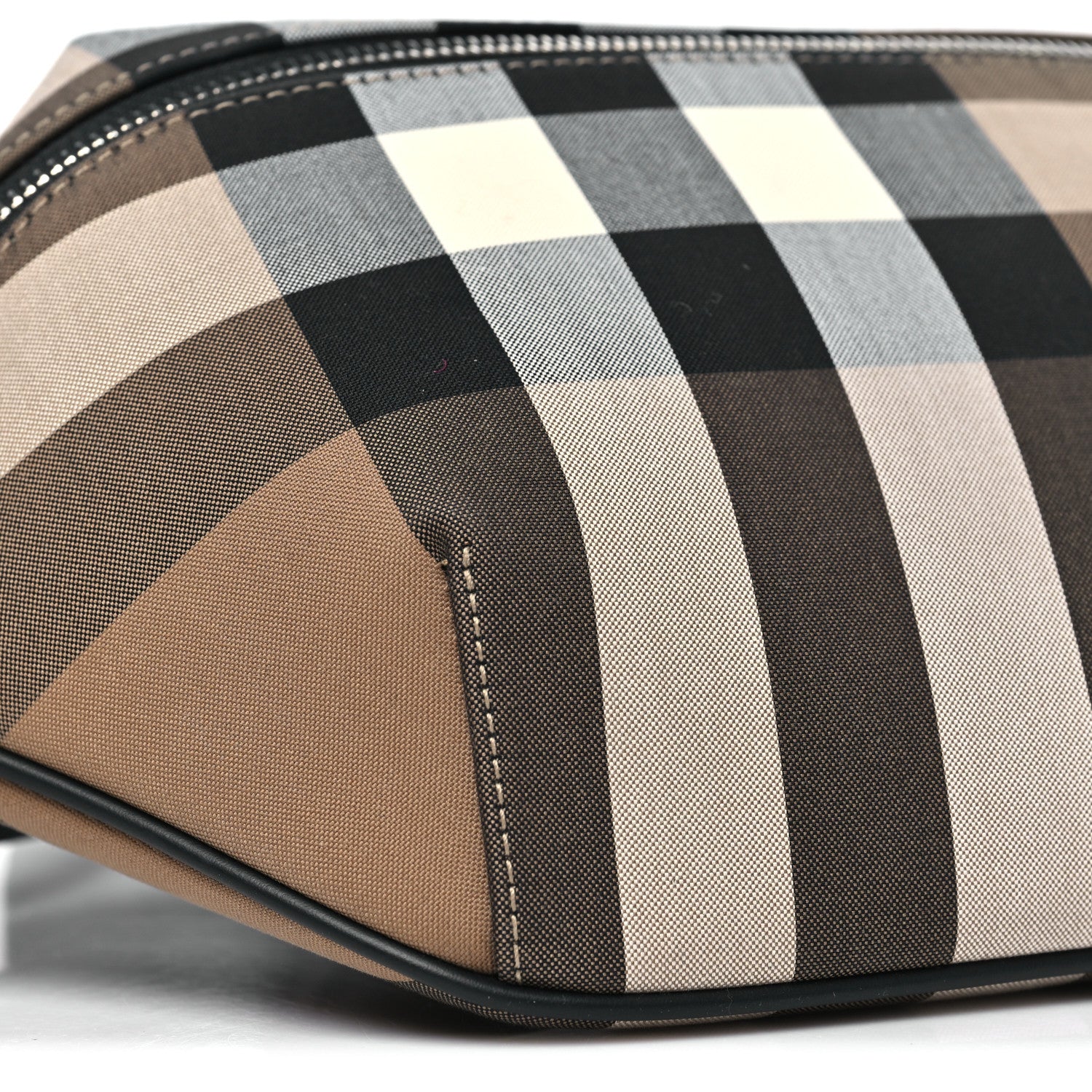Burberry IP Check Sonny Bum Bag Taupe Brown 8 of 9