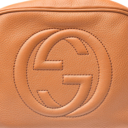 Gucci Pebbled Calfskin Small Soho Disco Bag Curcuma 8 of 12