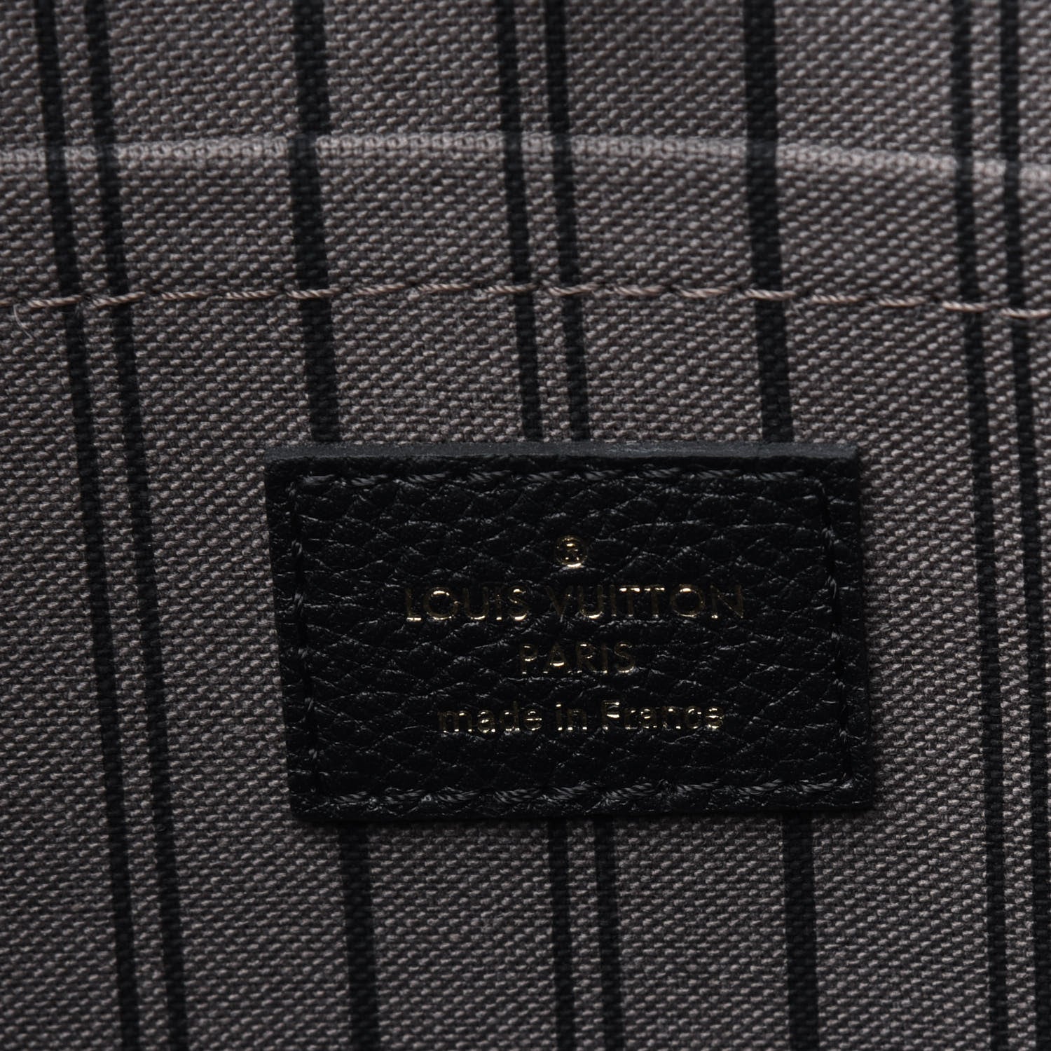 Louis Vuitton Empreinte Montaigne MM Black 8 of 15