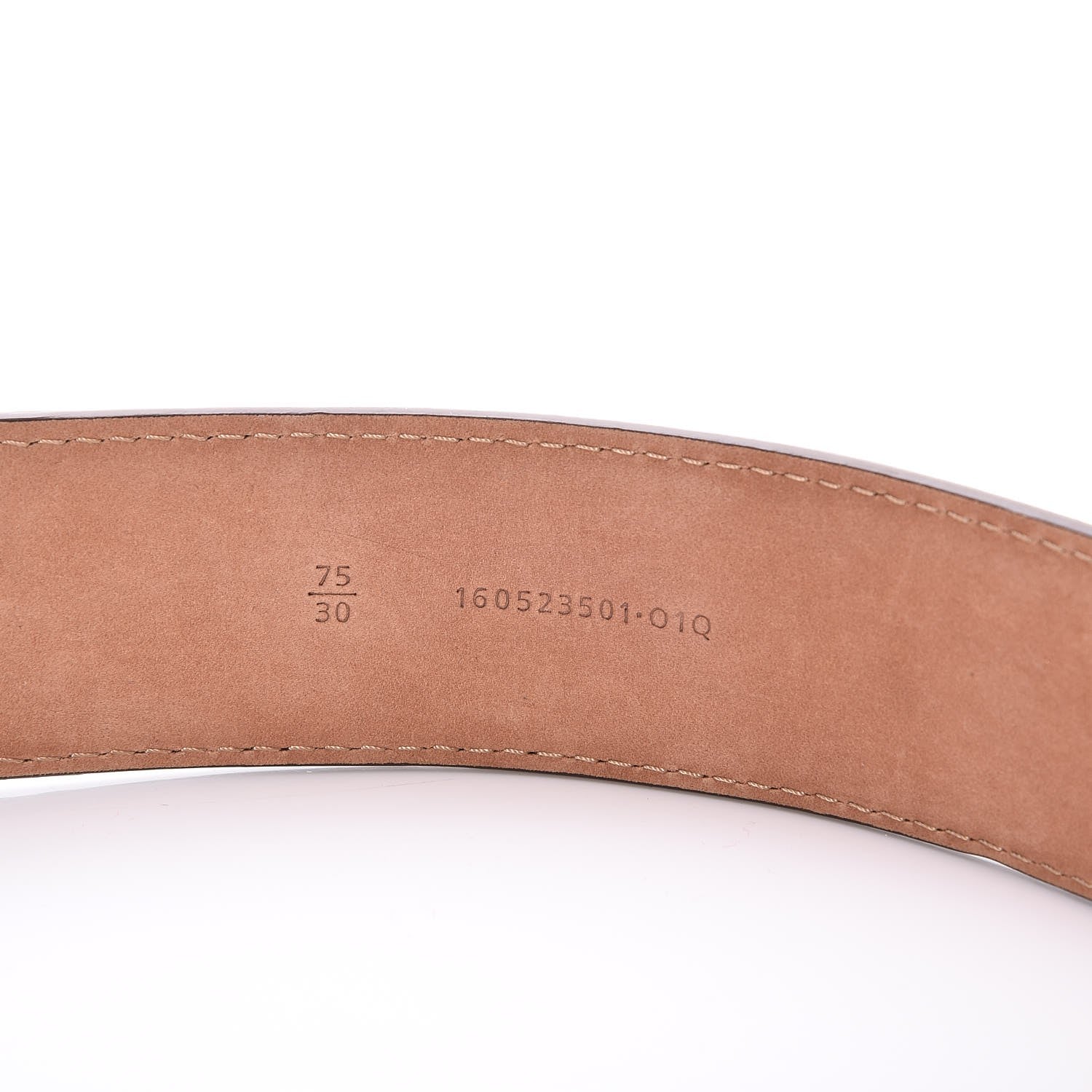 Fendi Calfskin Studded Belt 75 30 Brown Multicolor 5 of 6