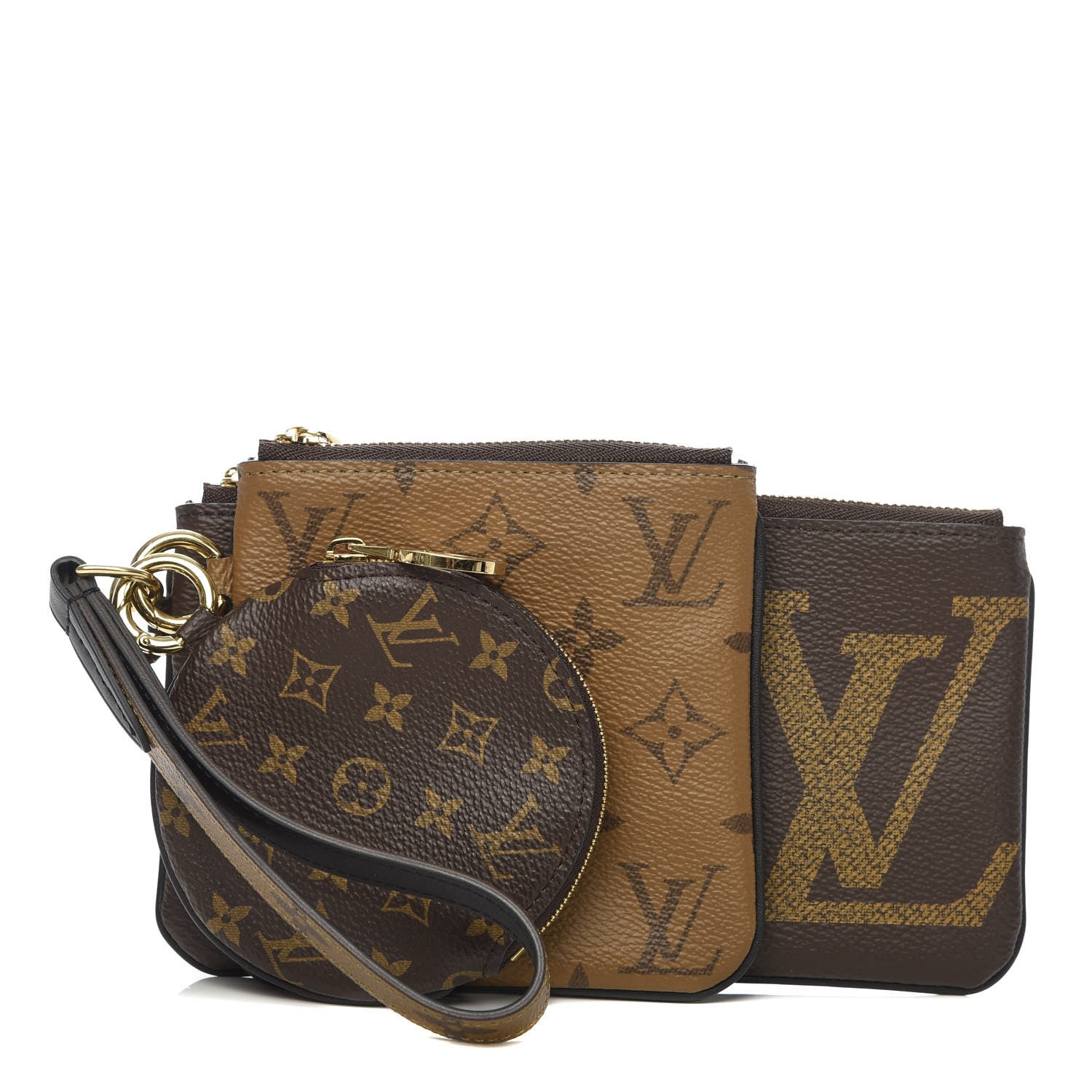 Louis Vuitton Reverse Monogram Giant Trio Pouch 1 of 8