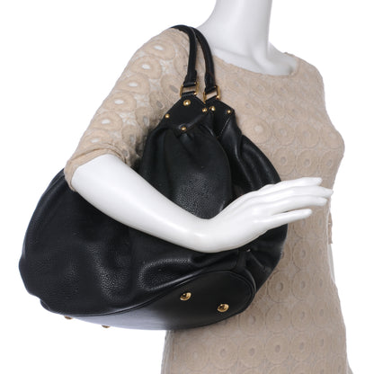 Louis Vuitton Mahina L Black 2 of 7