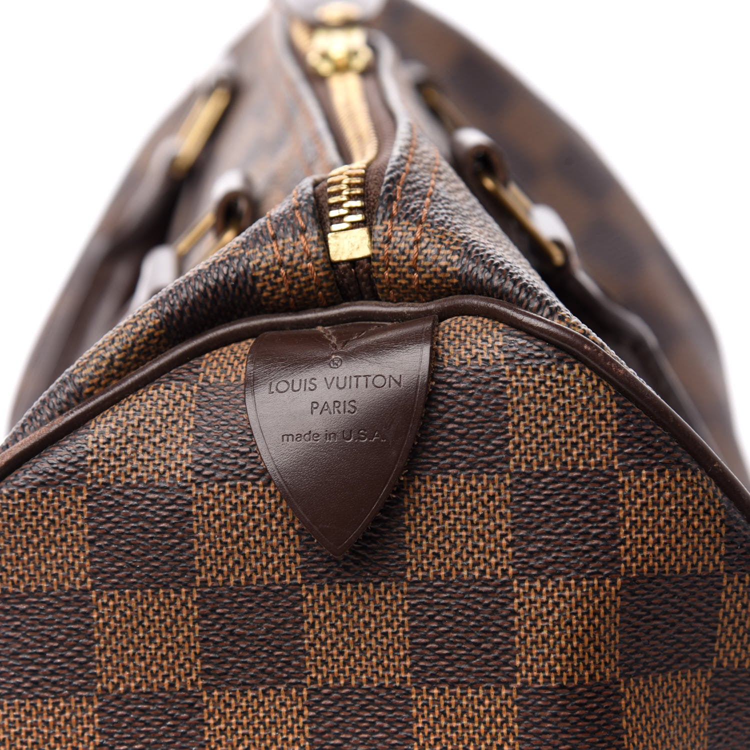 Louis Vuitton Damier Ebene Speedy 30 7 of 10