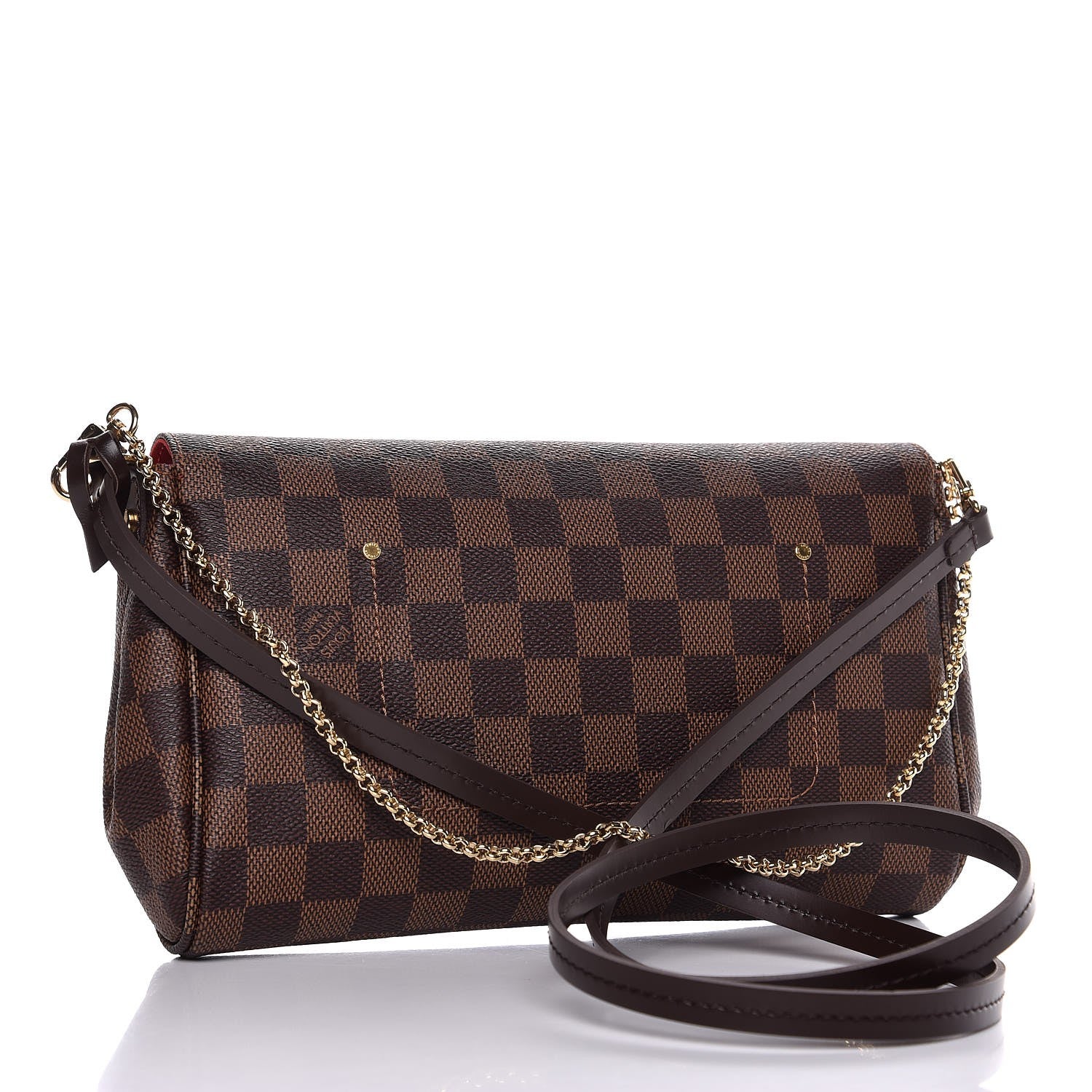 Louis Vuitton Damier Ebene Favorite MM 3 of 8