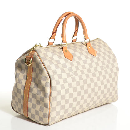 Louis Vuitton Damier Azur Speedy Bandouliere 35 3 of 7