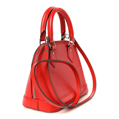 Louis Vuitton Epi Alma BB Carmine 3 of 12