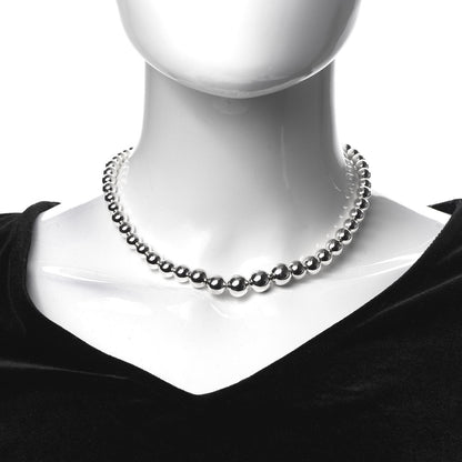 Tiffany Sterling Silver HardWear Graduated Ball Necklace 2 of 6