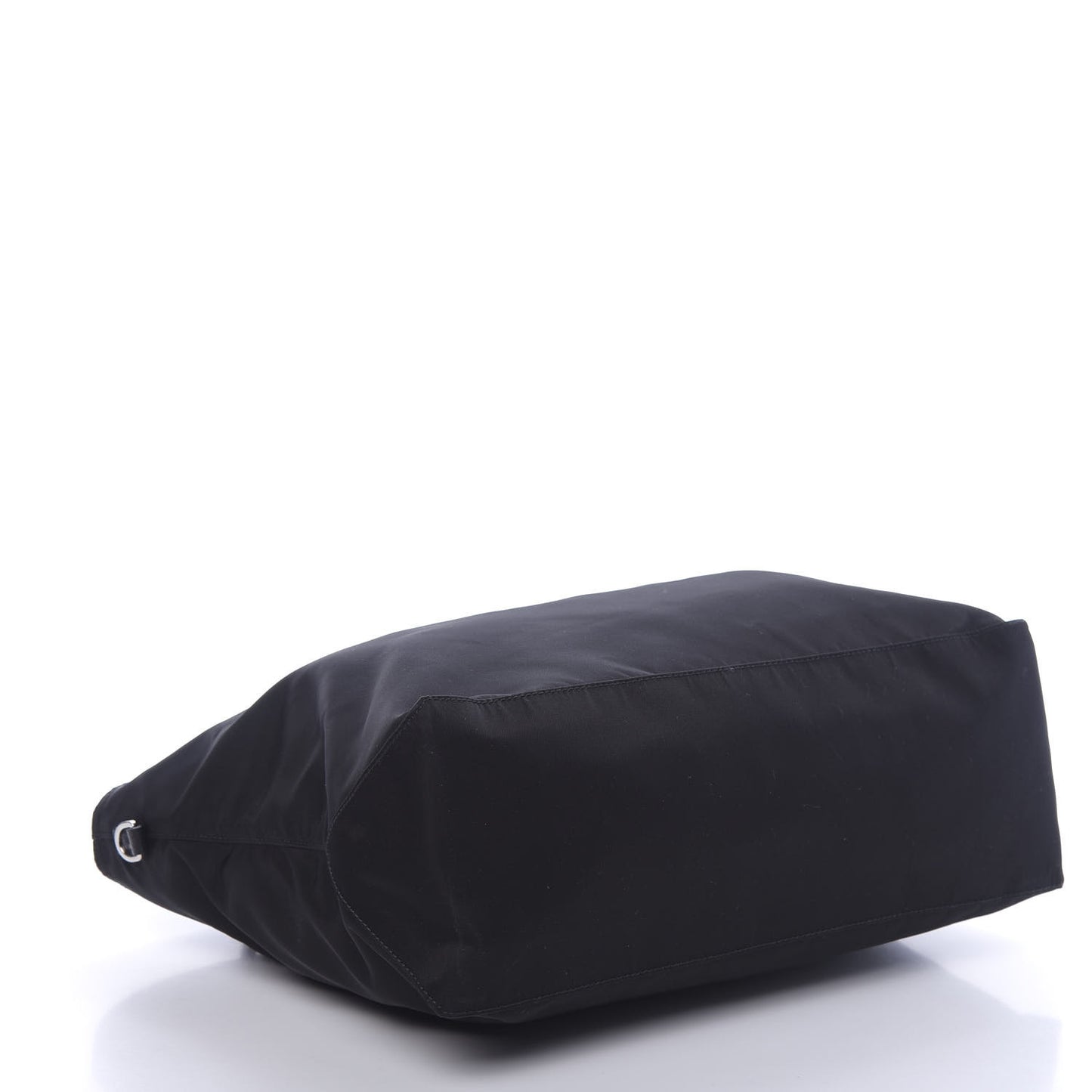 Tessuto Nylon Saffiano Tote Black