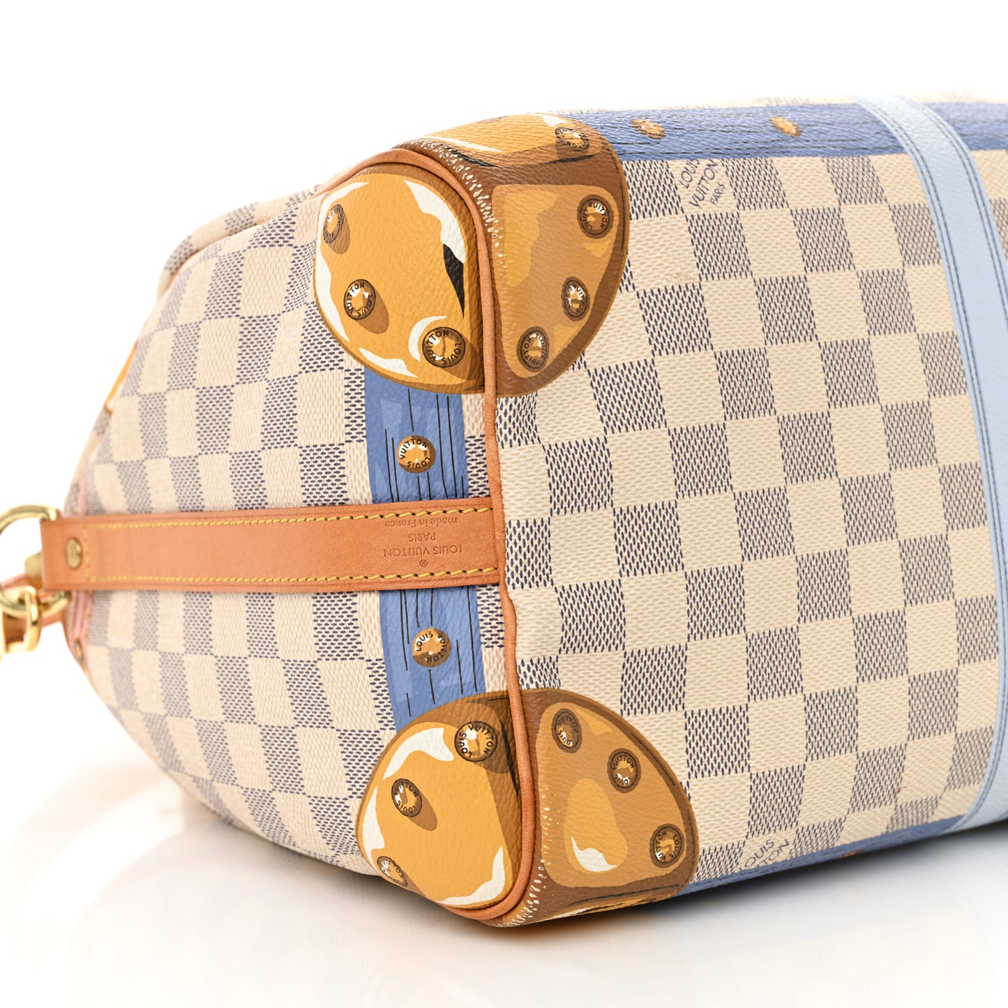 Damier Azur Summer Trunks Speedy Bandouliere 30
