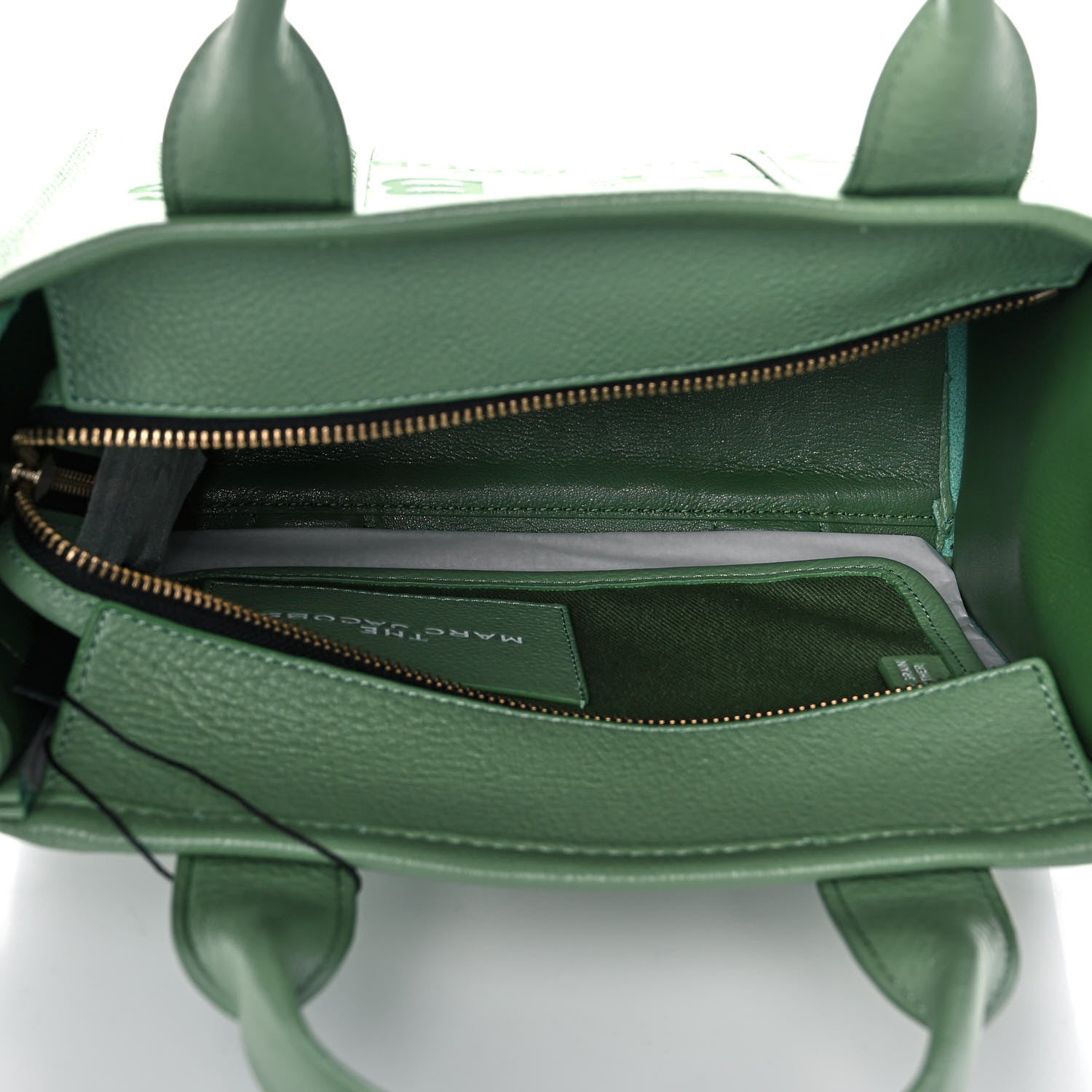 Marc Jacobs Grained Calfskin Small The Tote Bag Aspen Green 7 of 10