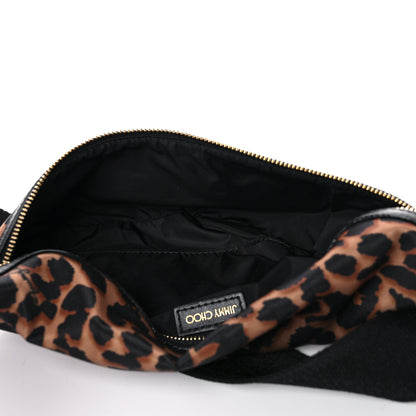 Jimmy Choo Nylon Leopard Candice Belt Bag 5 of 12