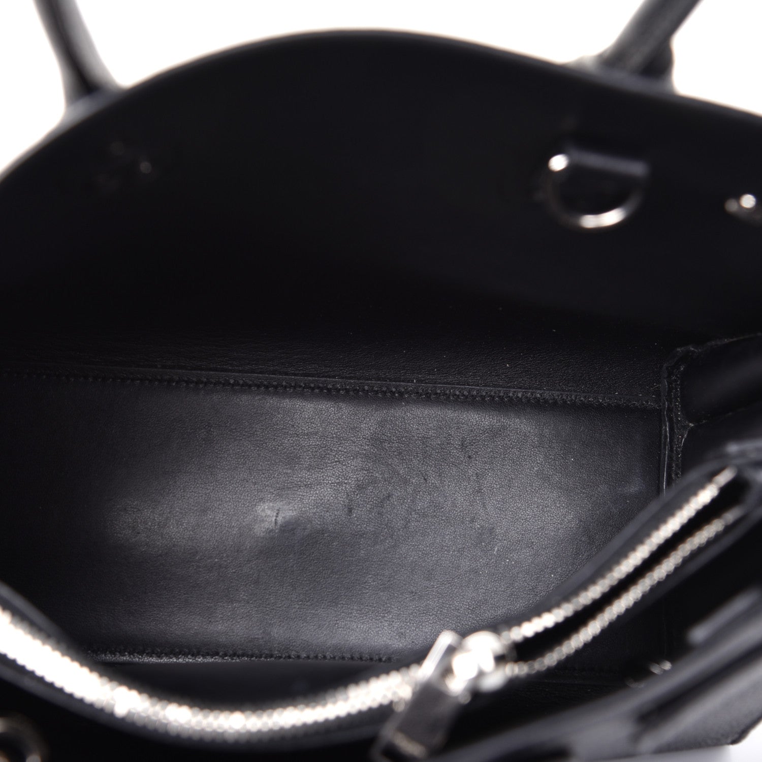 Saint Laurent Grained Calfskin Baby Sac De Jour Black 5 of 8