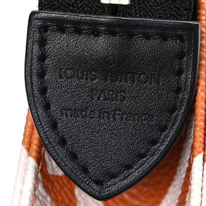 Louis Vuitton Monogram Giant Crafty Pochette Toiletry 26 Creme Caramel 6 of 7