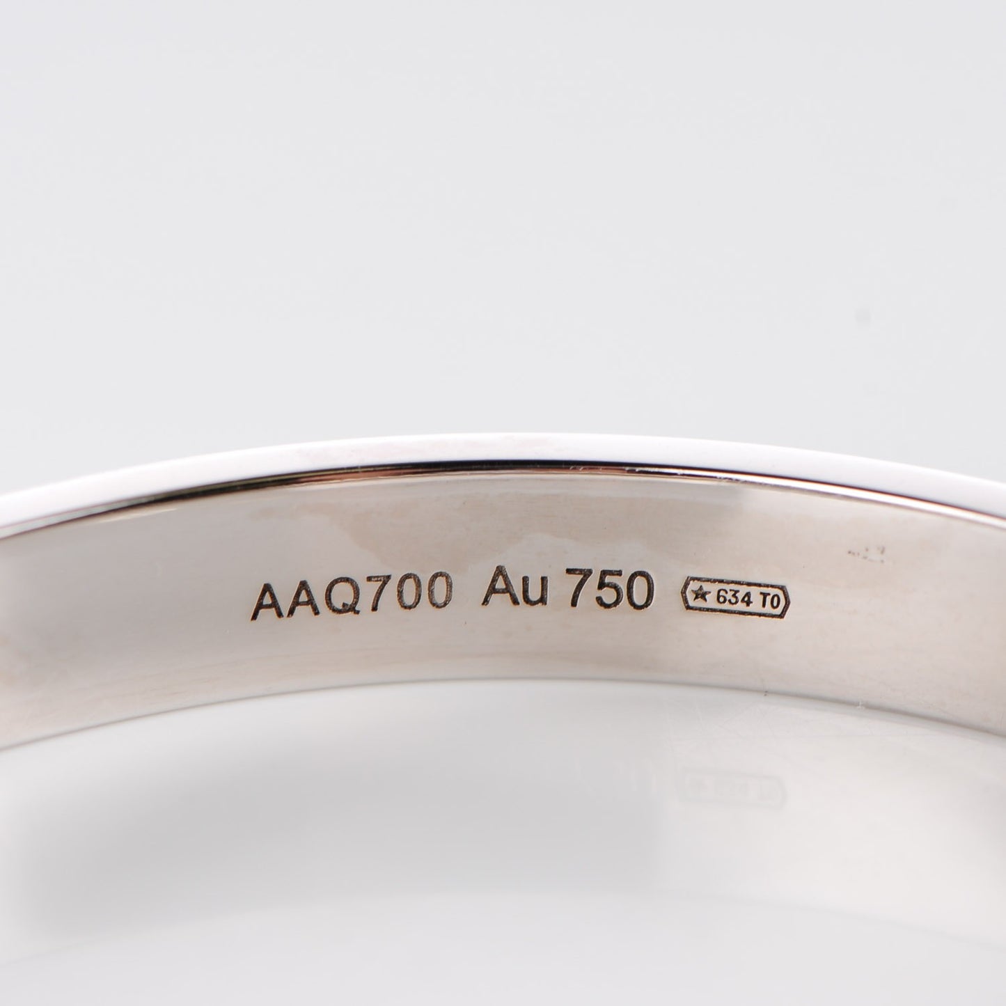 18K White Gold LOVE Bracelet 18