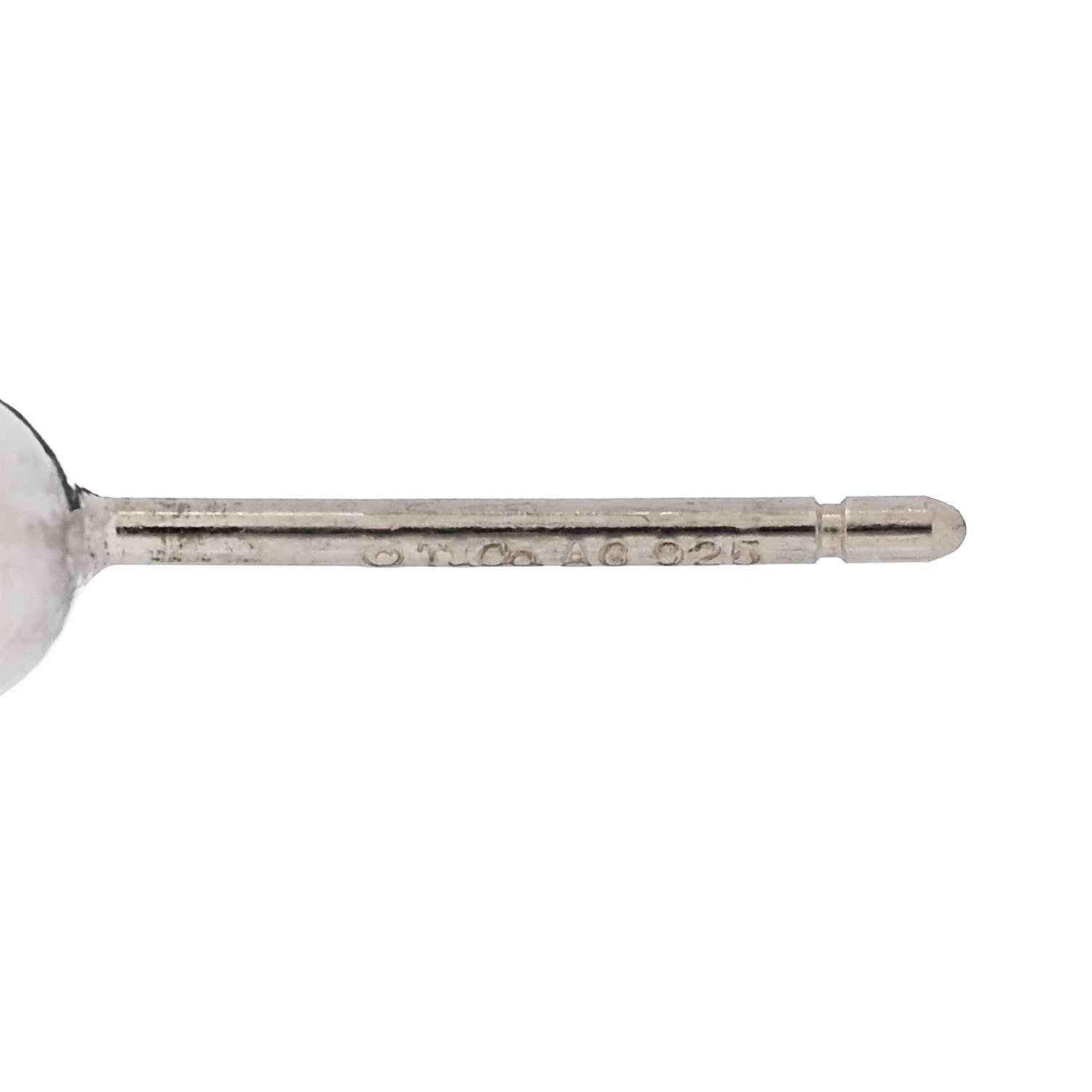 Tiffany Sterling Silver 10mm HardWear Ball Drop Earrings 4 of 4