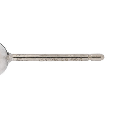 Tiffany Sterling Silver 10mm HardWear Ball Drop Earrings 4 of 4