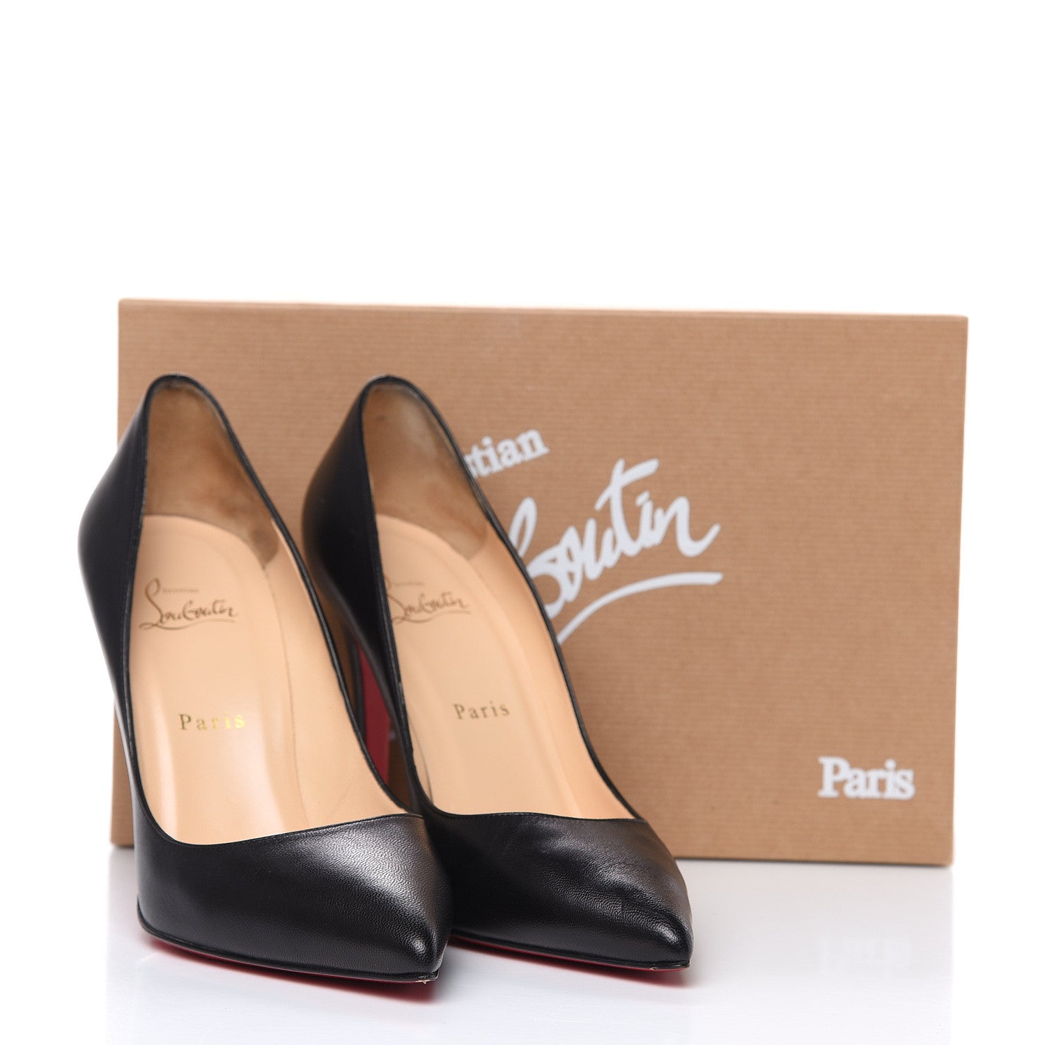 Christian Louboutin Kid Pigalle 100 Pumps 39 Black 11 of 11