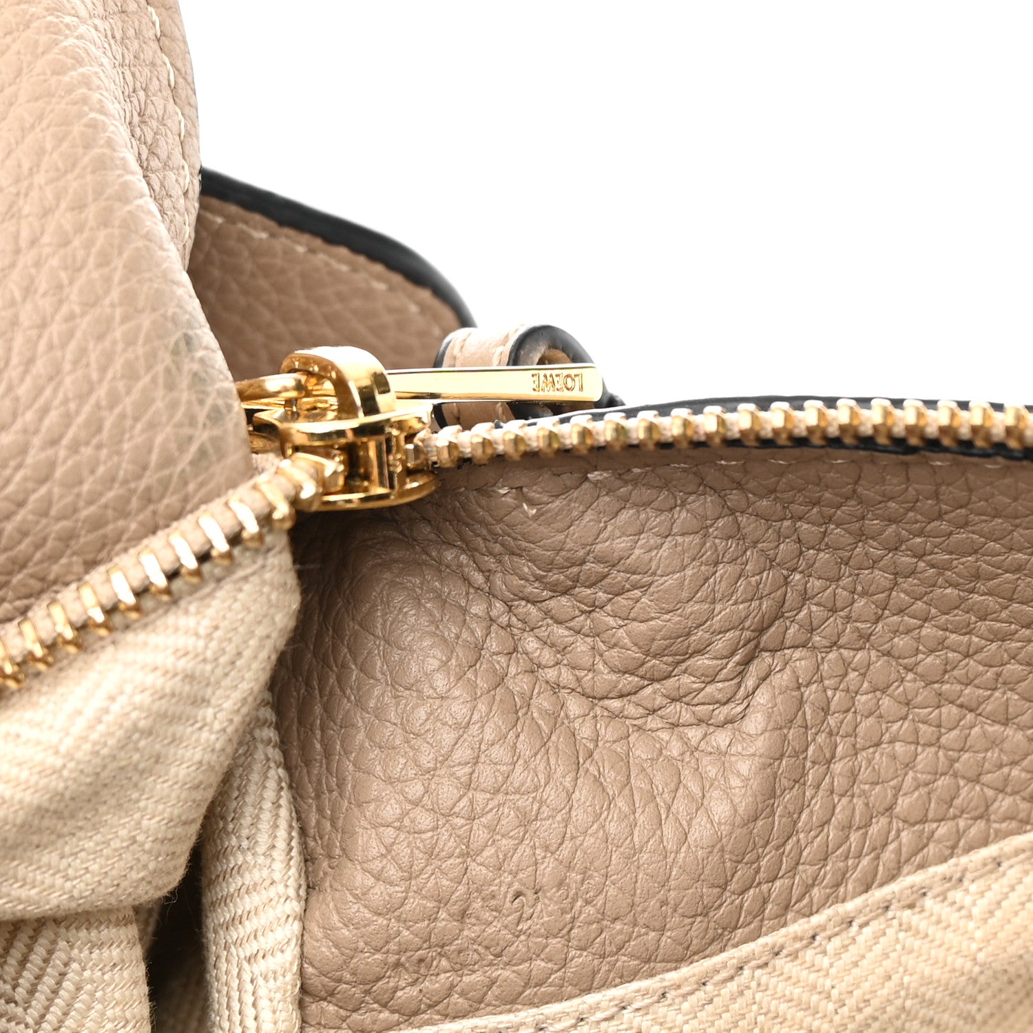 Loewe Grained Calfskin Small Puzzle Bag Sand 11 of 18
