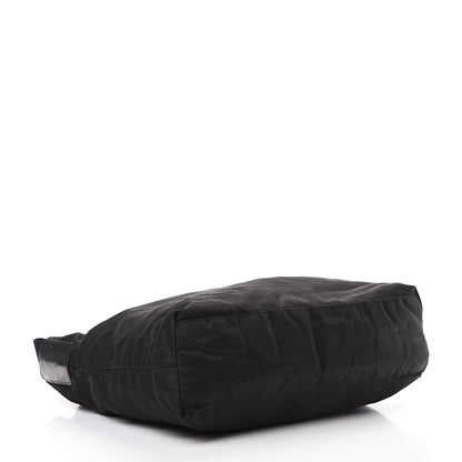 Prada Nylon Flat Messenger Bag Black 3 of 10
