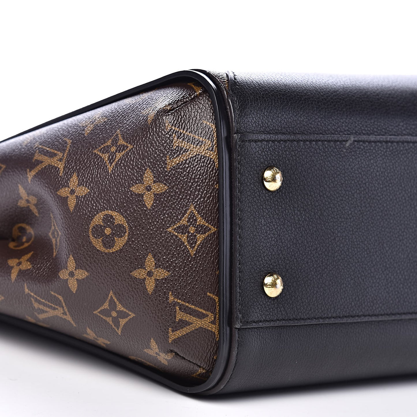 Calfskin Monogram Kimono Tote Black