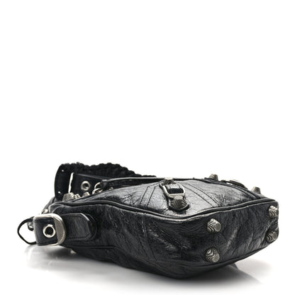 Balenciaga Agneau Arena Le Cagole Crossbody Bag Black 5 of 15