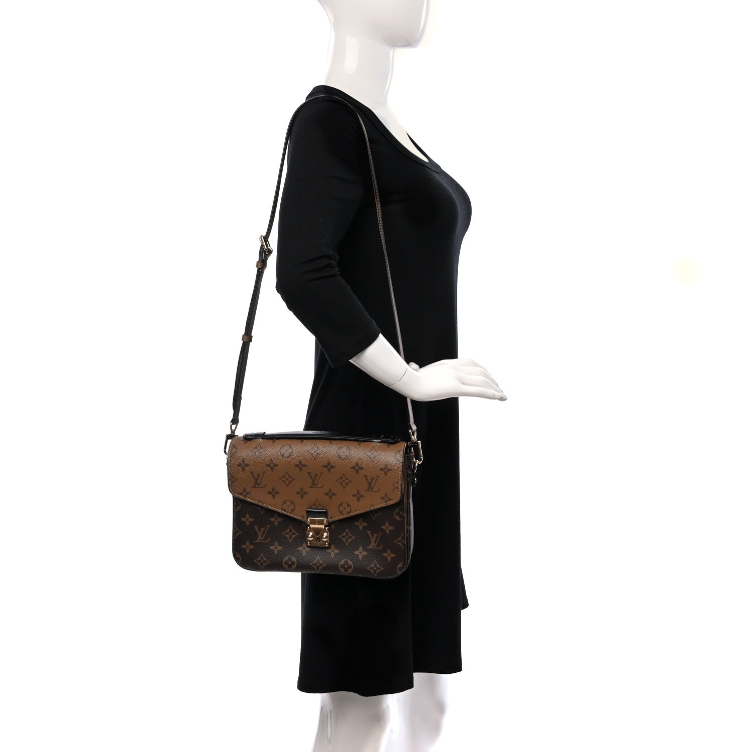 Louis Vuitton Reverse Monogram Pochette Metis 3 of 9