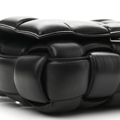Bottega Veneta Nappa Maxi Intreccio Padded Cassette Crossbody Bag Black 8 of 11