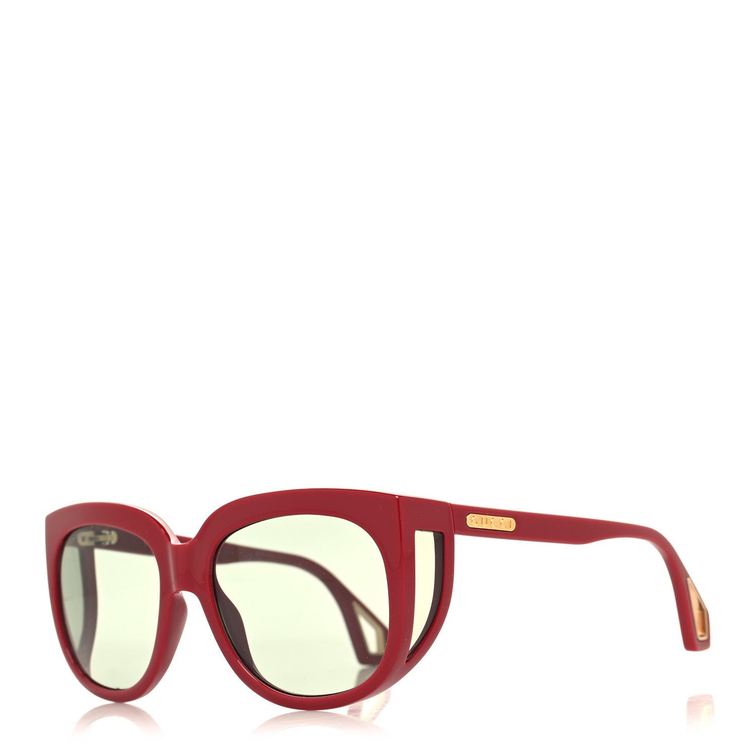 Gucci Square Frame GG0468S Sunglasses Red 1 of 8