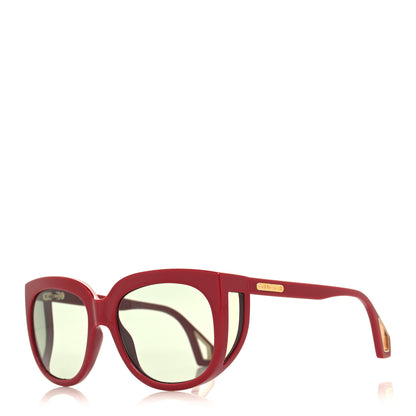 Gucci Square Frame GG0468S Sunglasses Red 1 of 8