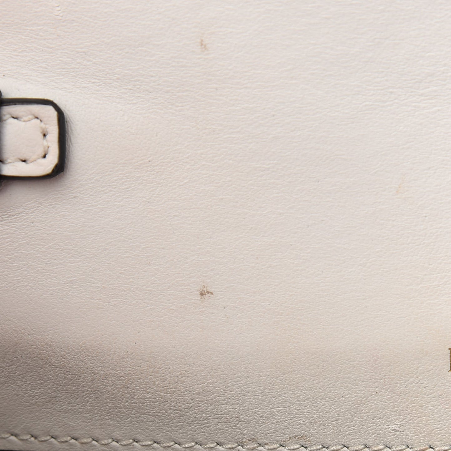 Saffiano City Calf Cahier Belt Bag White Black