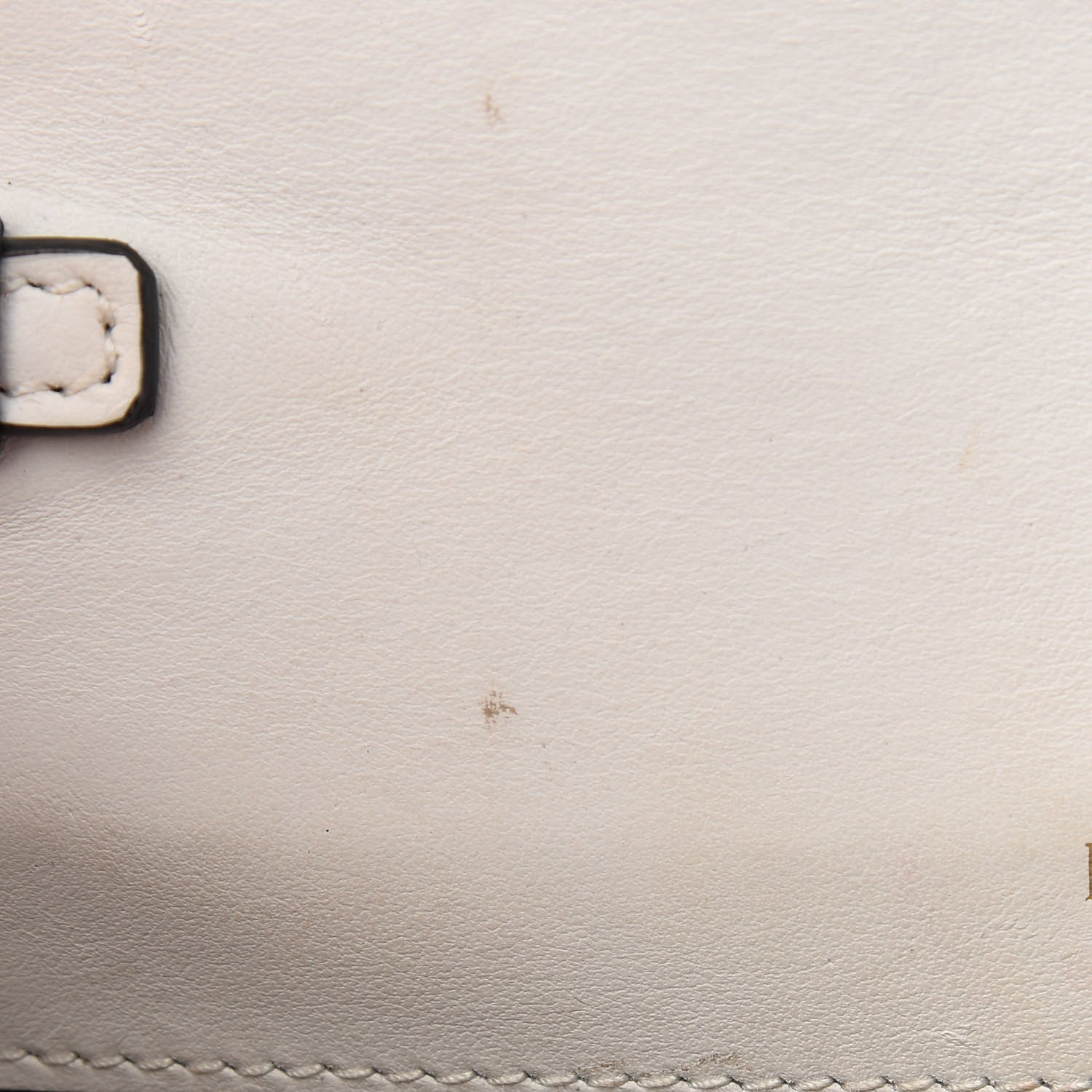 Prada Saffiano City Calf Cahier Belt Bag White Black 9 of 9