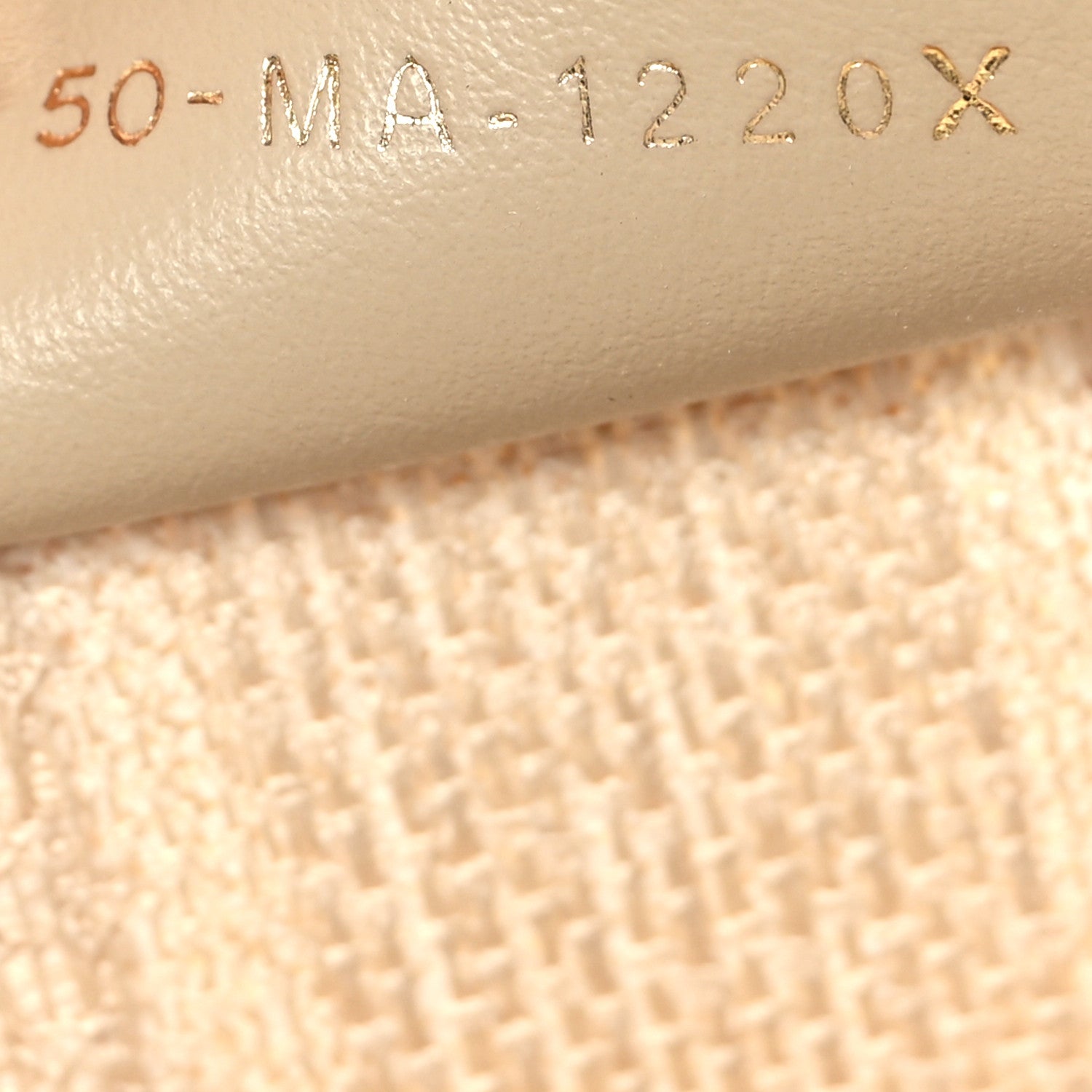 Christian Dior Canvas Embroidered Large Stripes Book Tote Beige 7 of 11