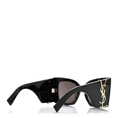 Saint Laurent Acetate Blaze Sunglasses SL M119 Black 4 of 8