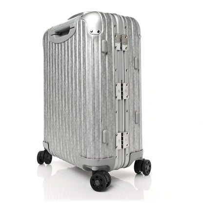 Christian Dior X RIMOWA Aluminum Gradient Cabin Luggage Silver 7 of 9