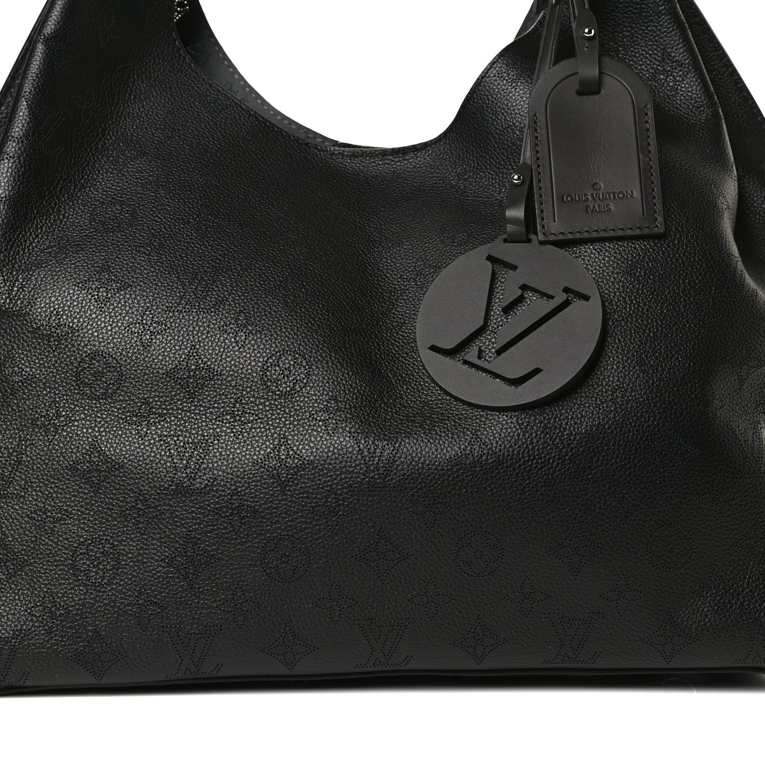 Louis Vuitton Mahina Carmel Hobo Black 13 of 13