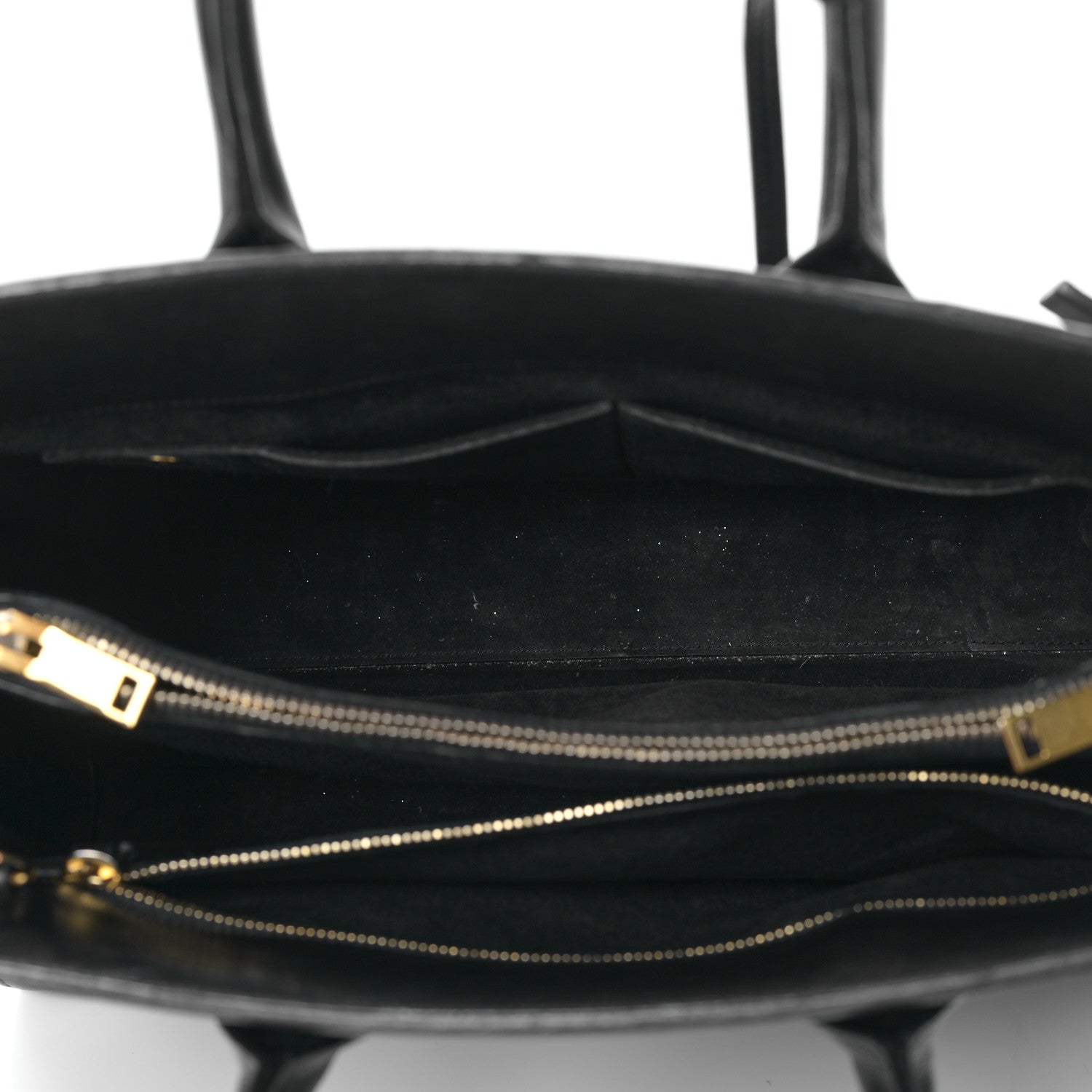 Saint Laurent Calfskin Small Sac De Jour Black 4 of 8