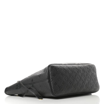 Louis Vuitton Empreinte Monogram Giant Neverfull MM Black 4 of 10