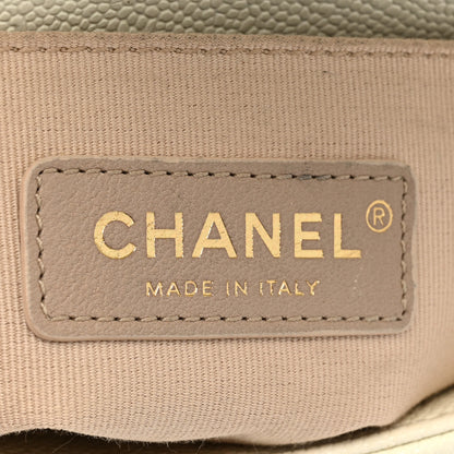 Chanel Caviar Quilted Chain Melody Waist Belt Bag White 5 of 16