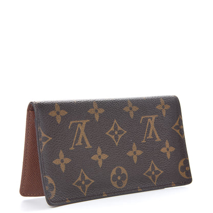 Louis Vuitton Monogram Simple Checkbook Holder Wallet 3 of 10