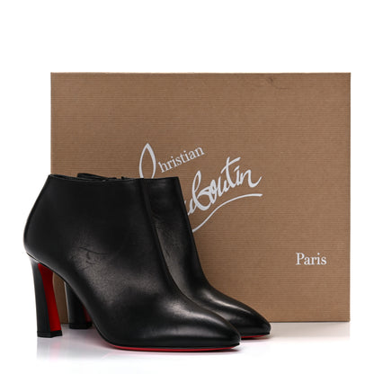 Christian Louboutin Calfskin Eleonor 85 Ankle Boots 36 Black 14 of 14