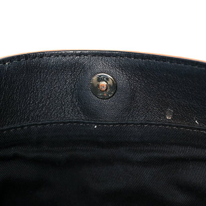 MCM Calfskin Ottomar Monogram Medium Crossbody Pouch Black 11 of 11
