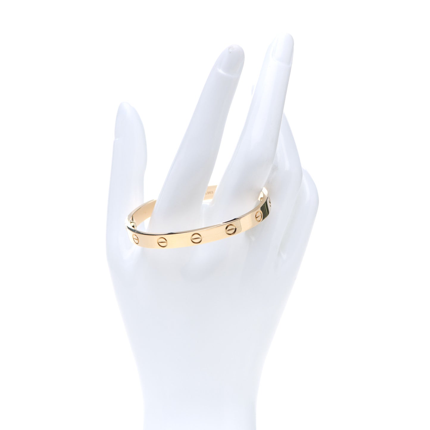 18K Yellow Gold LOVE Bracelet 16