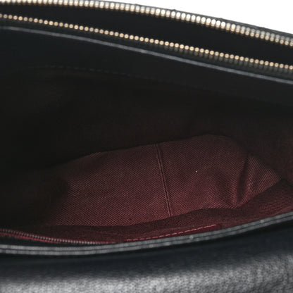 Chanel Shiny Calfskin Goatskin Quilted Medium Coco Curve Messenger Flap Black 5 of 14