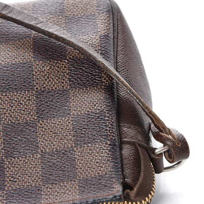 Louis Vuitton Damier Ebene Trousse Make Up Bag Pochette 8 of 12