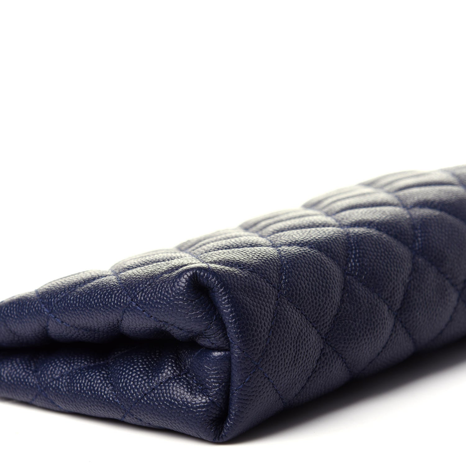 Chanel Caviar Quilted Small Pouch Navy 9 of 11