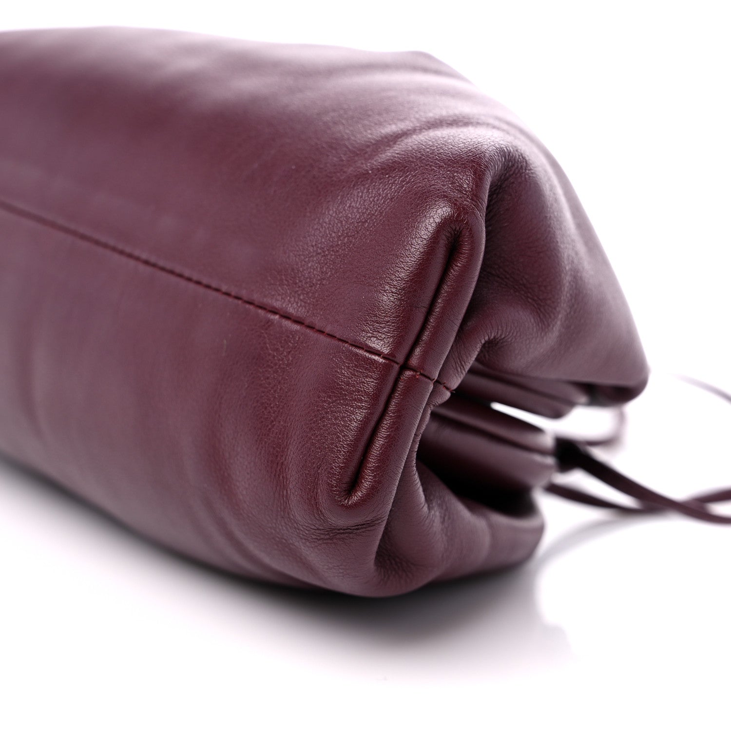 Bottega Veneta Butter Calfskin The Mini Pouch Bordeaux 8 of 8