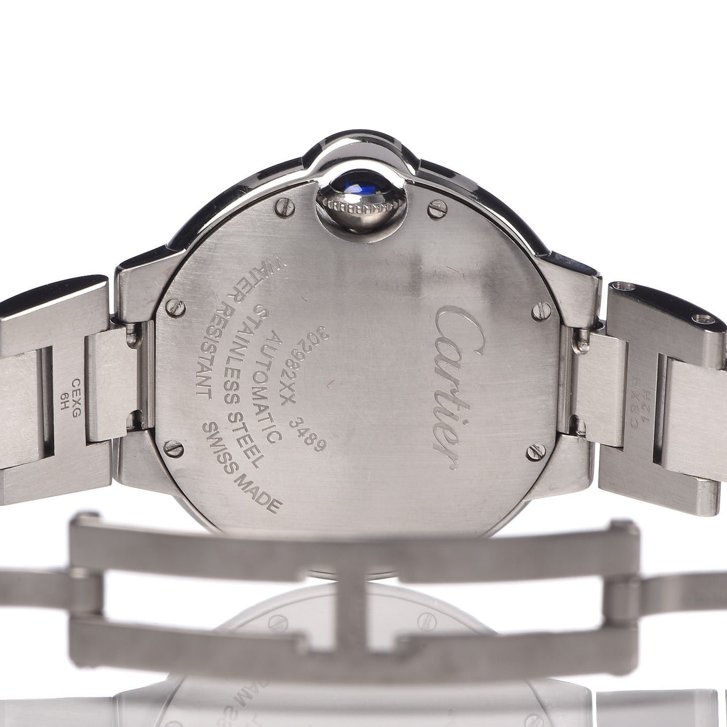 Stainless Steel 33mm Ballon Bleu De Automatic Watch Pink